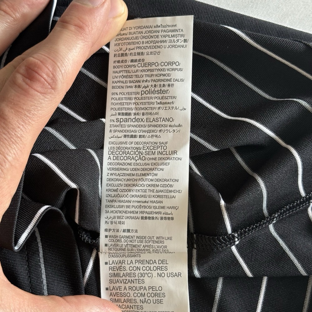 Under Armour US Army Polo Mens Large Striped Performance Athleisure Loose UPF 50 - Picture 9 of 16